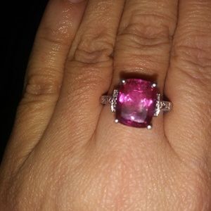 PINK TOPAZ RING